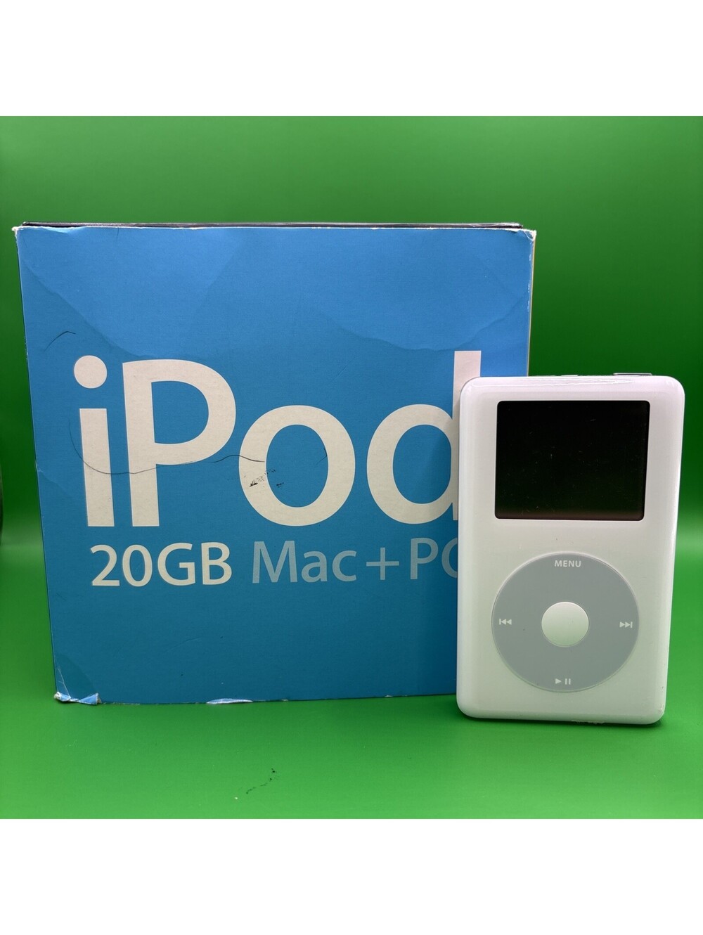 Apple iPod 4th Generation 20GB A1059 White Tested Working 2004
